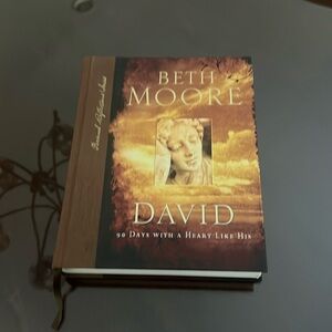 Beth Moore’s DAVID bible study book.